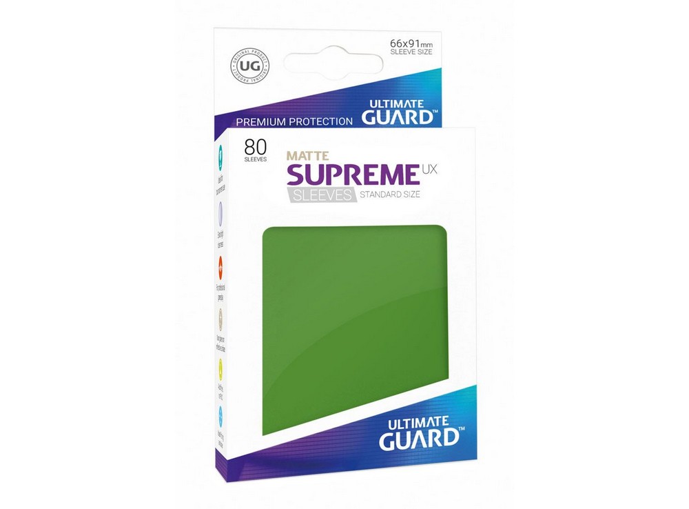 supreme Sleeves Standart Size Matte Green (UX)