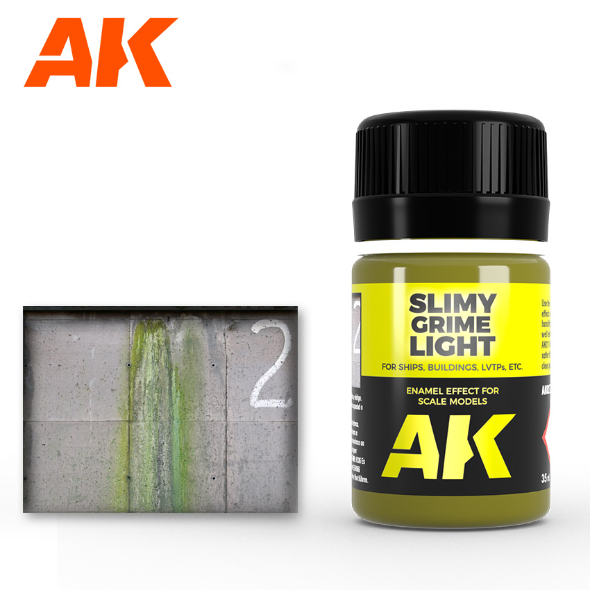 Краска AK027 - Slimy Grime Light
