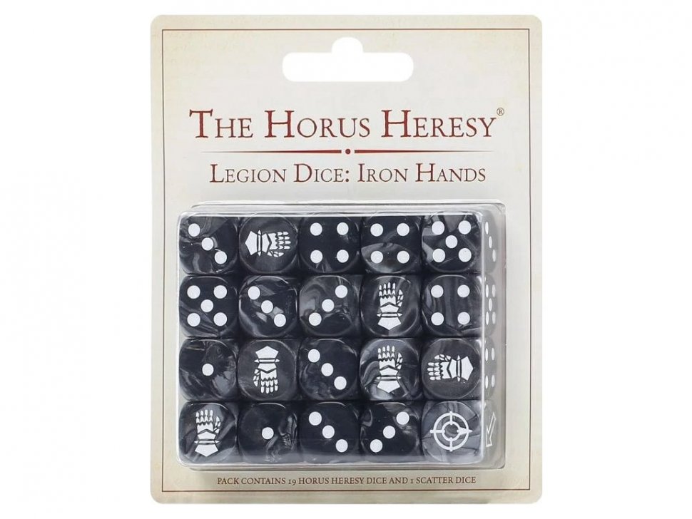 The Horus Heresy Dice: Iron Hands