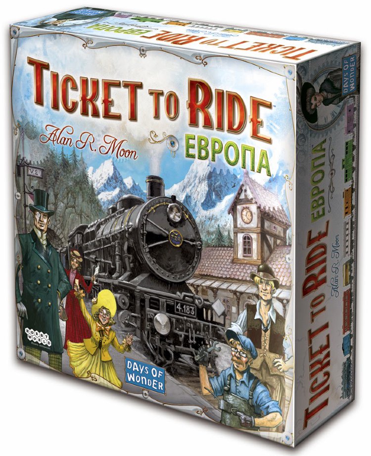 Ticket to Ride: Европа (3-е рус. изд.)