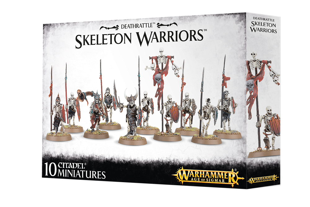 Age of Sigmar: Deathrattle Skeleton Warriors