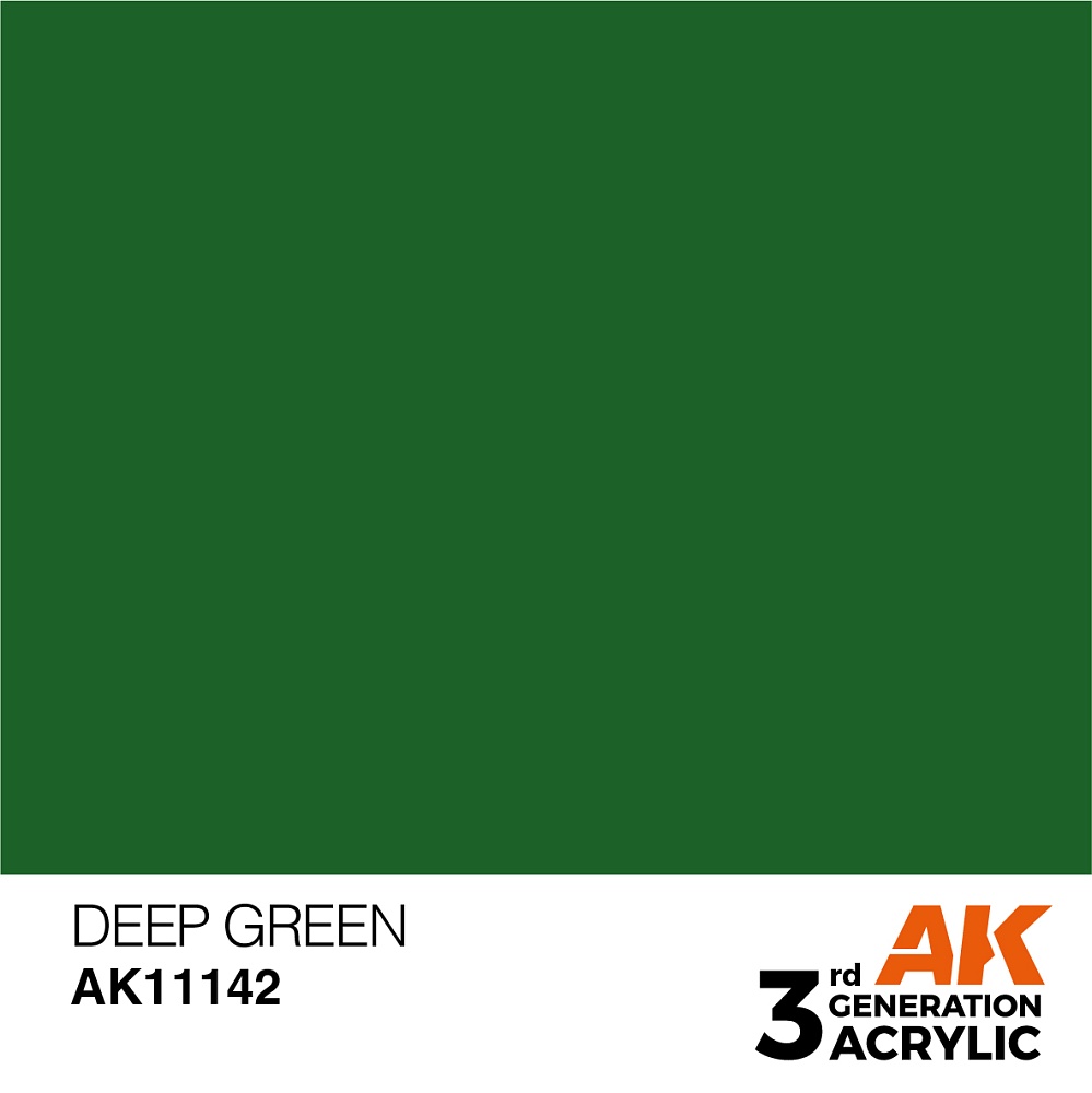 Краска AK11142 General Series - Deep Green – Intense