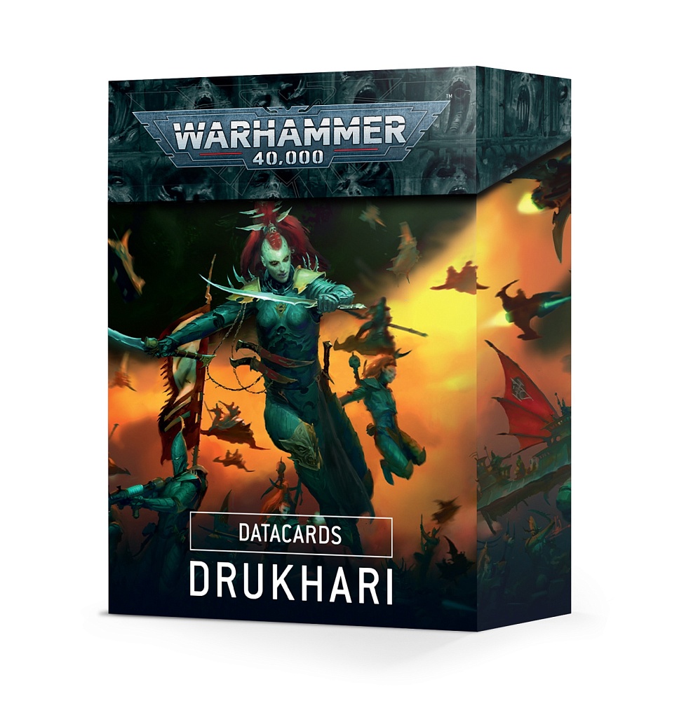 Warhammer 40,000: Datacards Drukhari 9th edition