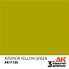 Краска AK11138 General Series - Interior Yellow Green – Standard
