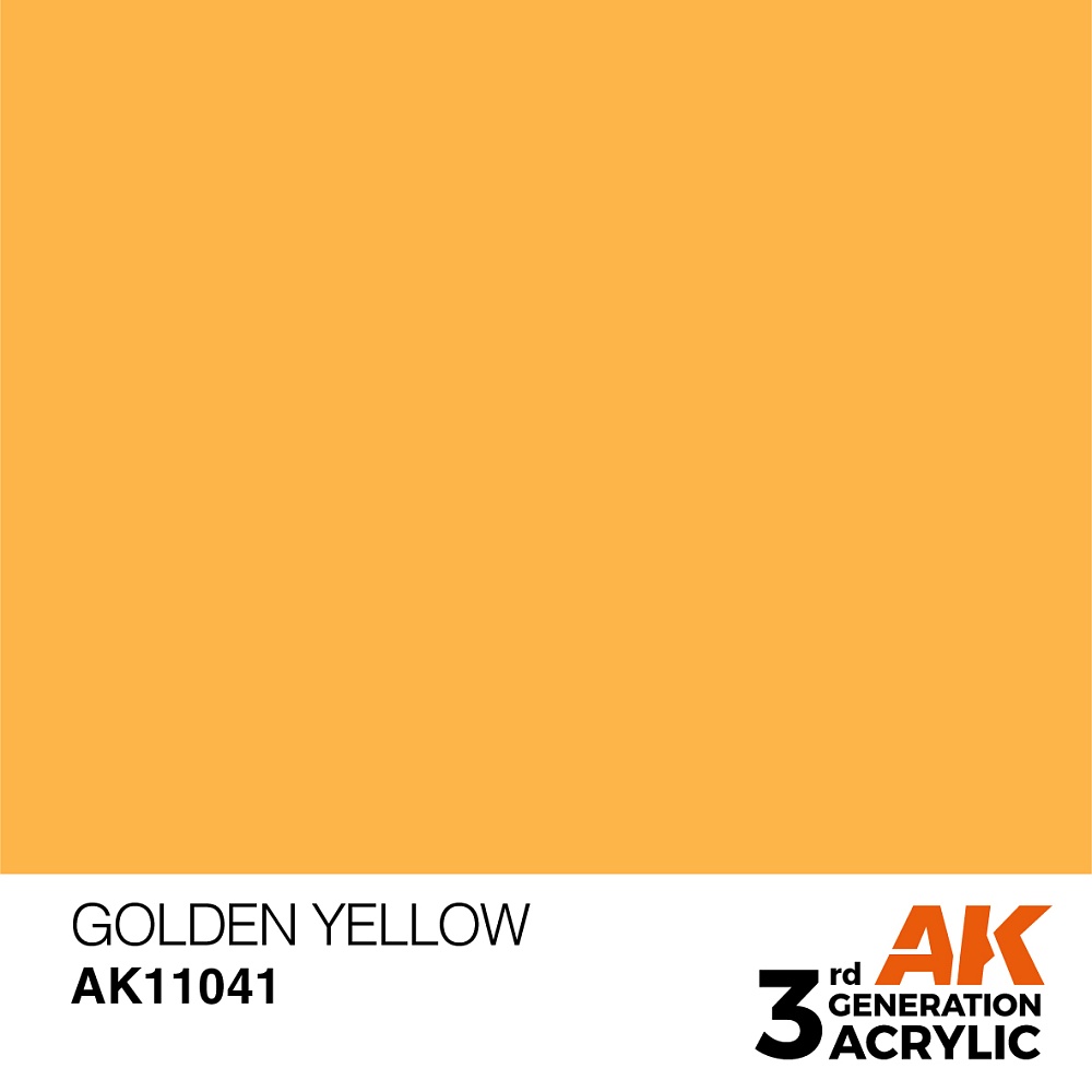 Краска AK11041 General Series - Golden Yellow – Standard