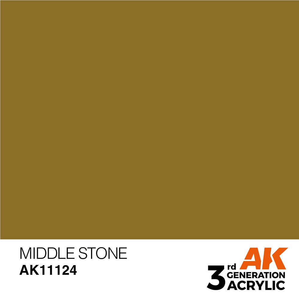 Краска AK11124 General Series - Middle Stone – Standard