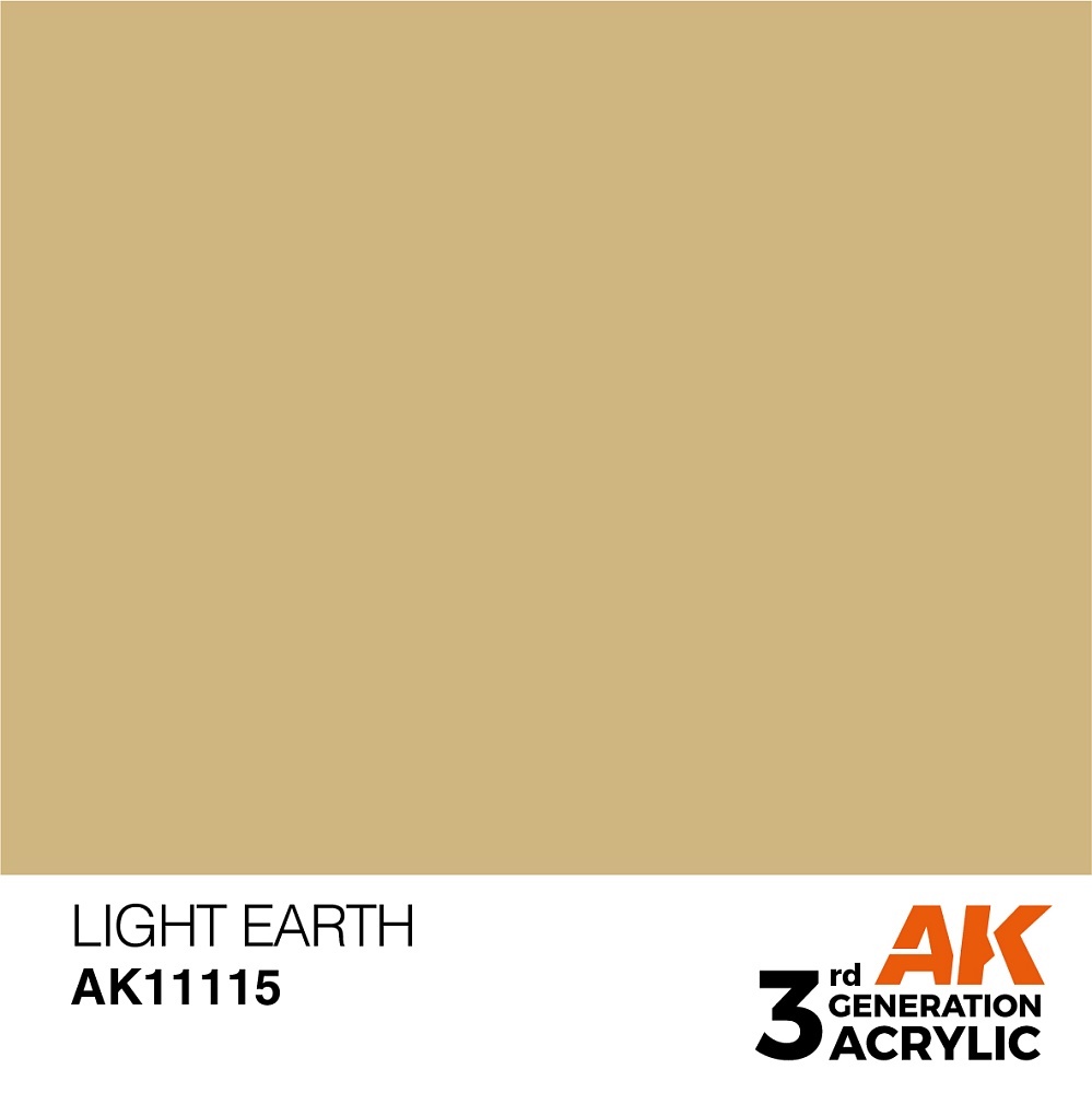 Краска AK11115 General Series - Light Earth – Standard