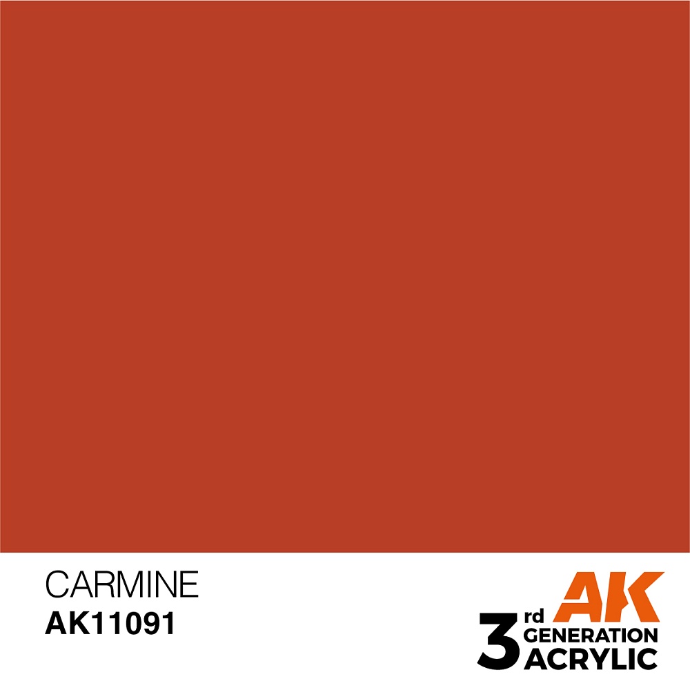 Краска AK11091 General Series - Carmine – Standard