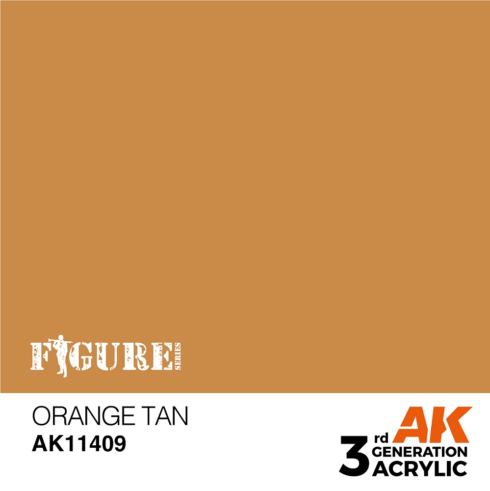 Краска AK11409 Figures Series - Orange Tan – Figures