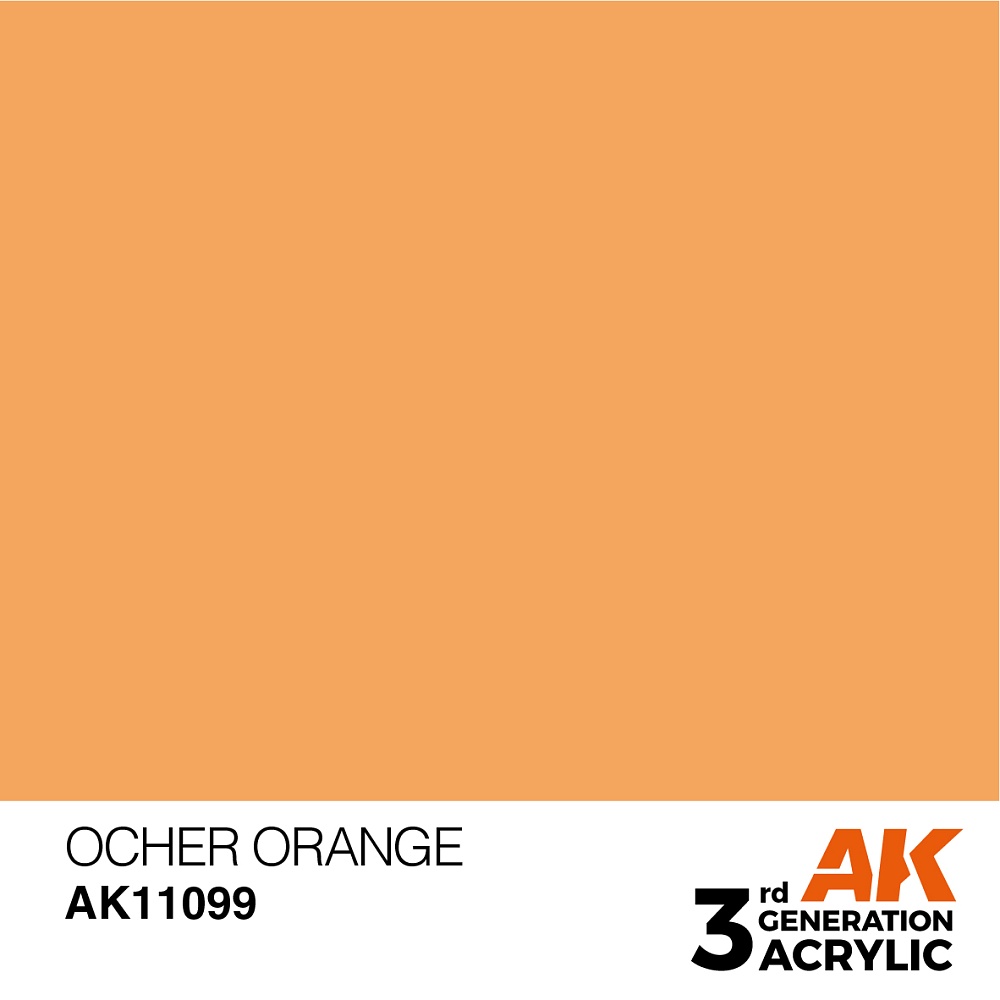 Краска AK11099 General Series - Ocher Orange – Standard