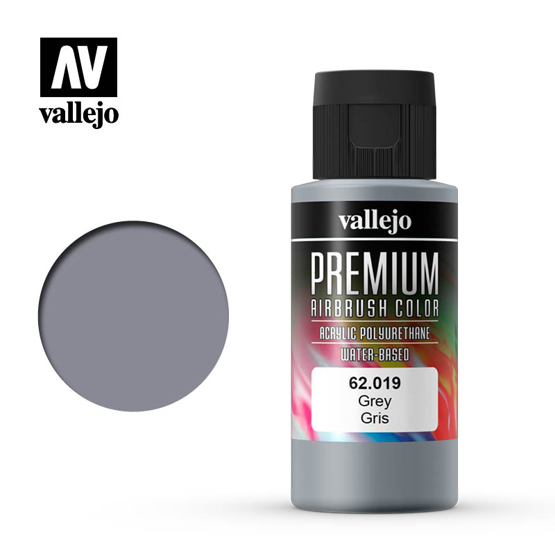 Краска 62019 Premium Airbrush Grey 60 ml.