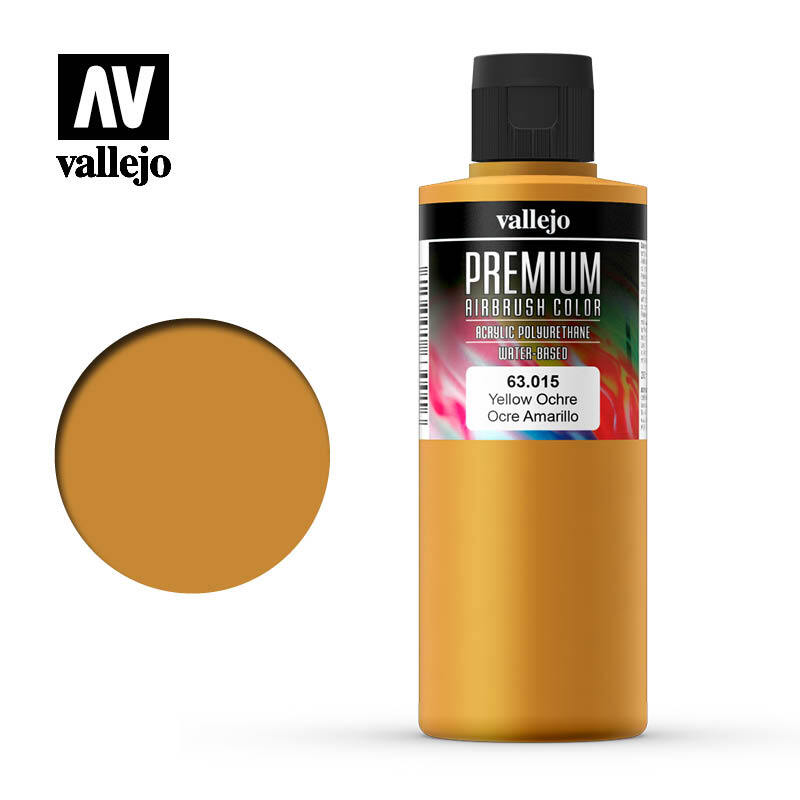 Краска 63015 Premium Airbrush Yellow Ochre 200 ml.