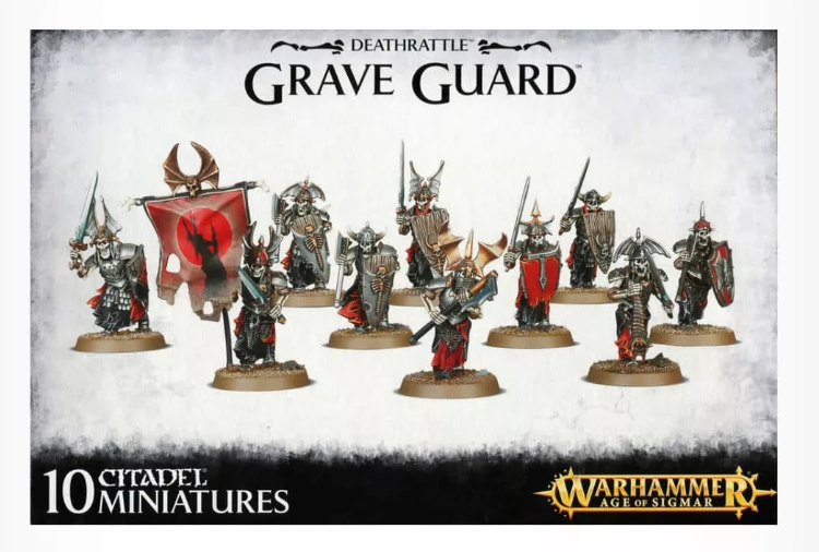 Age of Sigmar: Deathrattle Grave Guard