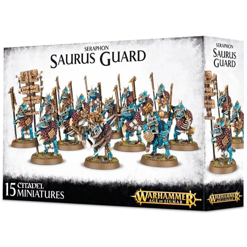 Age of Sigmar: Seraphon Saurus Guard