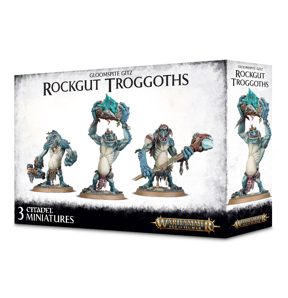 Age of Sigmar: Gloomspite Gitz Rockgut Troggoths