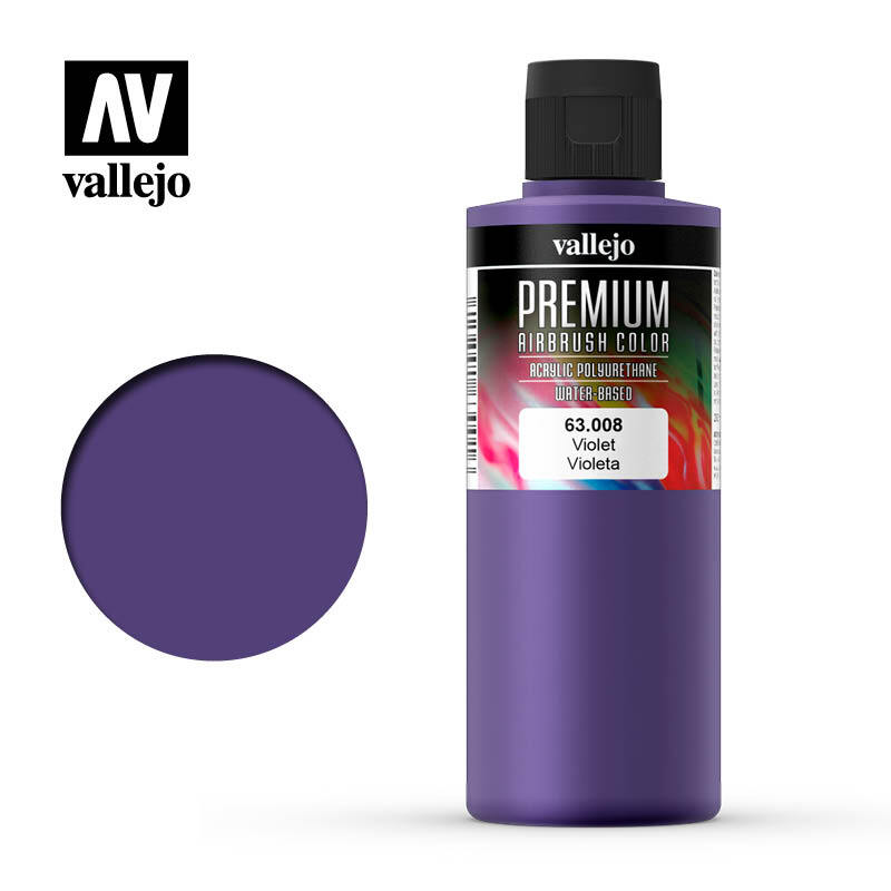 Краска 63008 Premium Airbrush Violet 200 ml.