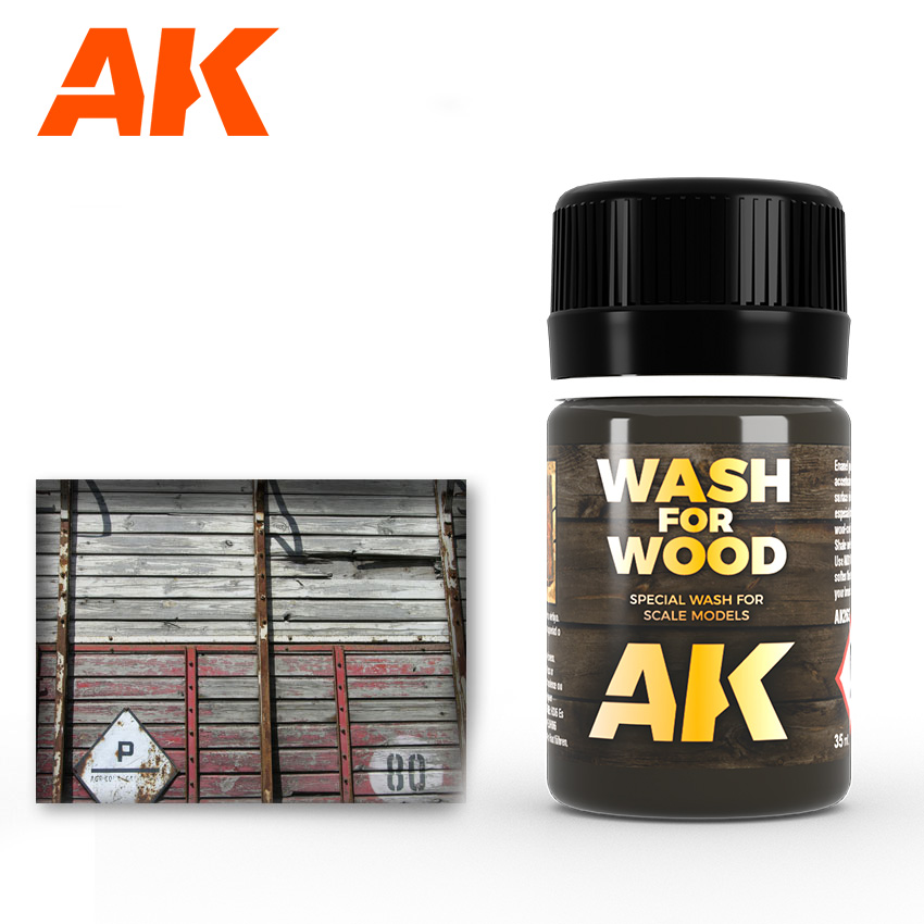 Краска AK263 - Wash For Wood