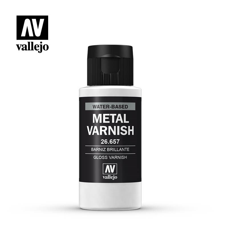 Лак 26657 Gloss Metal Varnish 60ml.