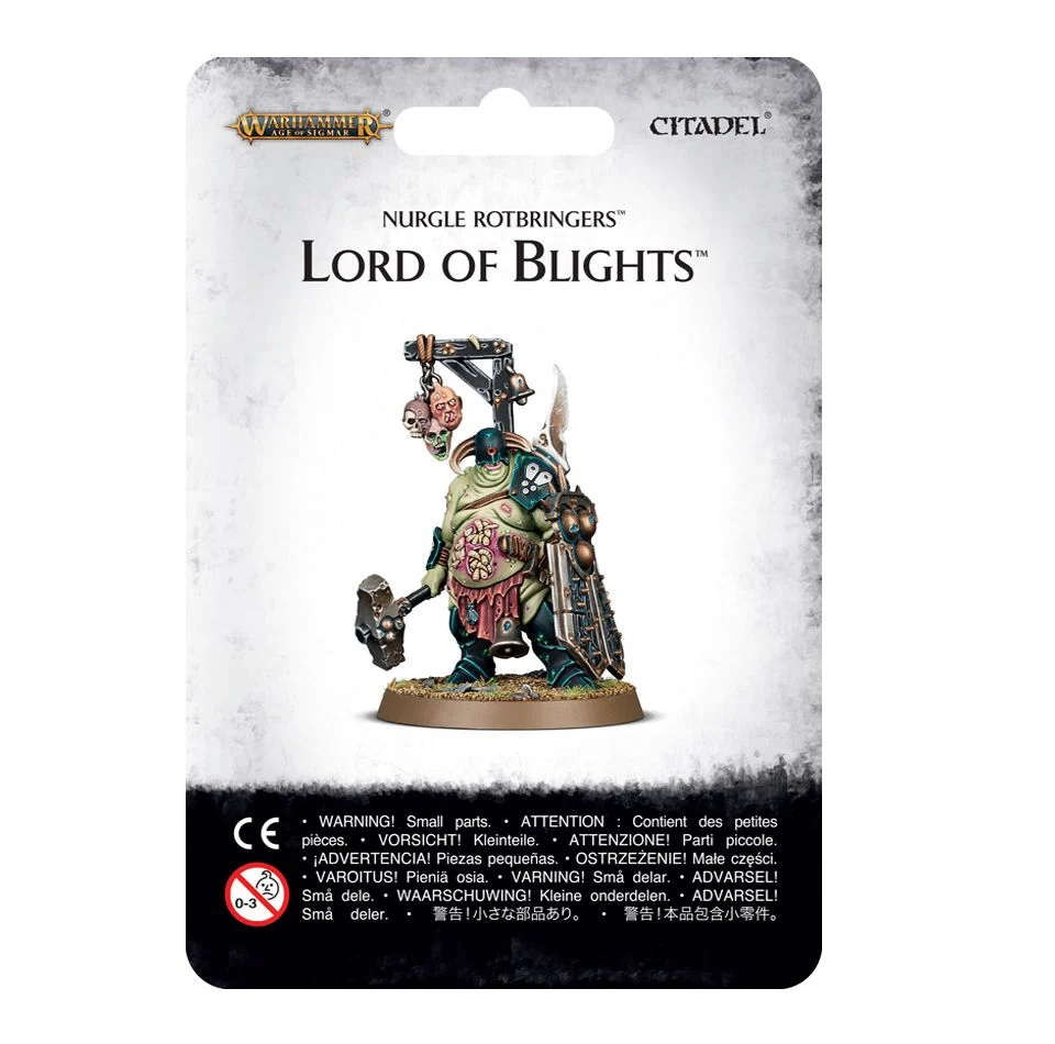 Age of Sigmar: Nurgle Rotbringers Lord of Blights