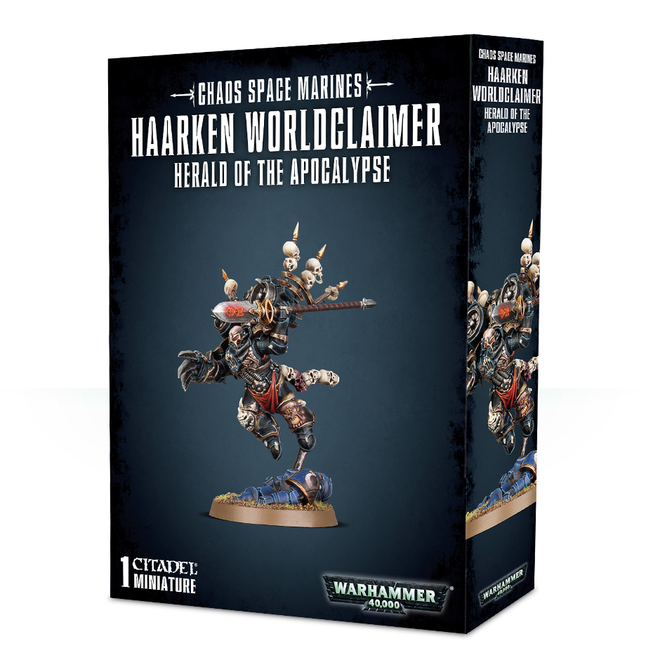 Warhammer 40,000: Chaos Space Marines Haarken Worldclaimer 