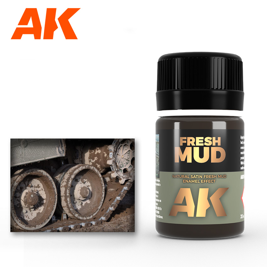 Краска AK016 - Fresh Mud