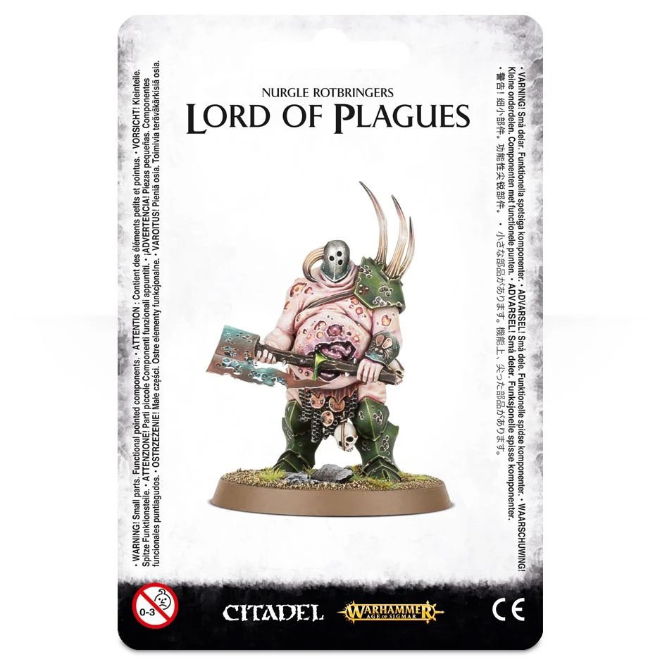 Age of Sigmar: Nurgle Rotbringers Lord of Plagues