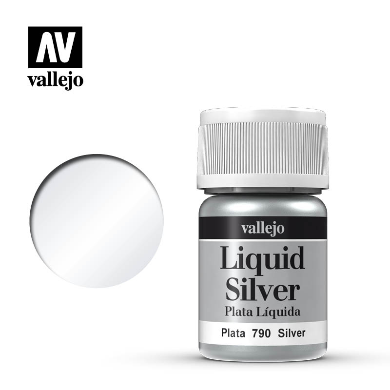 Краска 70790 Liquid Silver - Silver 35 ml.