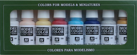 Краска 70104 Набор Красок Model Color 8 шт.: High Elves