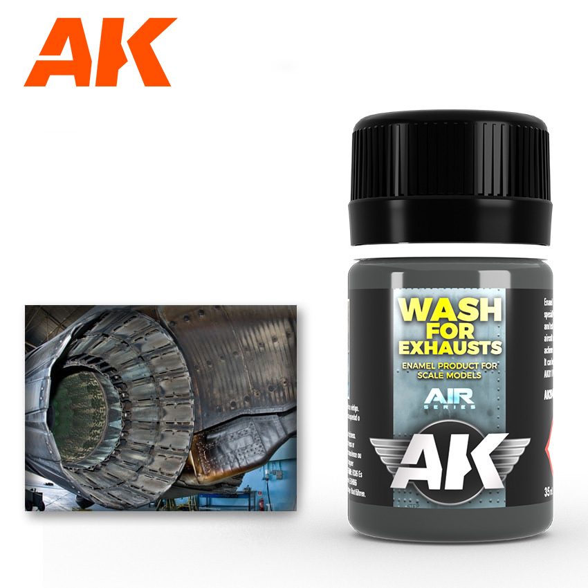 Краска AK2040 - Exhaust Wash