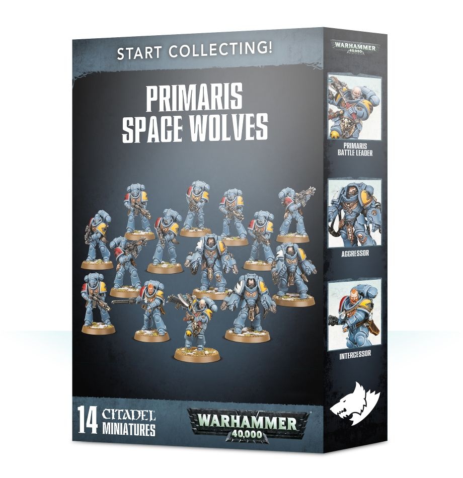 Warhammer 40,000: Start Collecting! Primaris Space Wolves