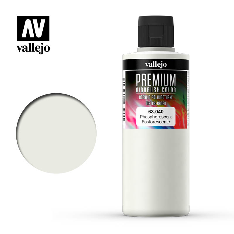 Краска 63040 Premium Airbrush Phosphorescent 200 ml.