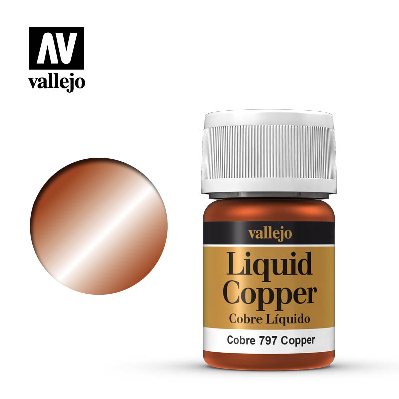 Краска 70797 Liquid Copper - Copper 35 ml.