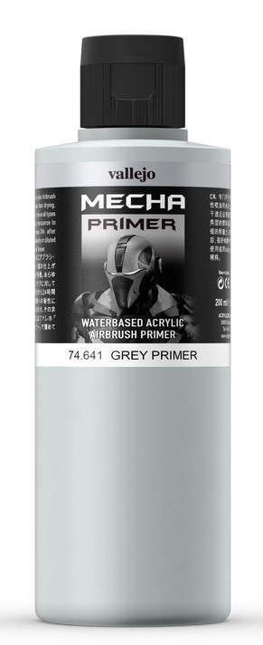 74641 Грунтовка 200ml - Grey Primer Mecha Color