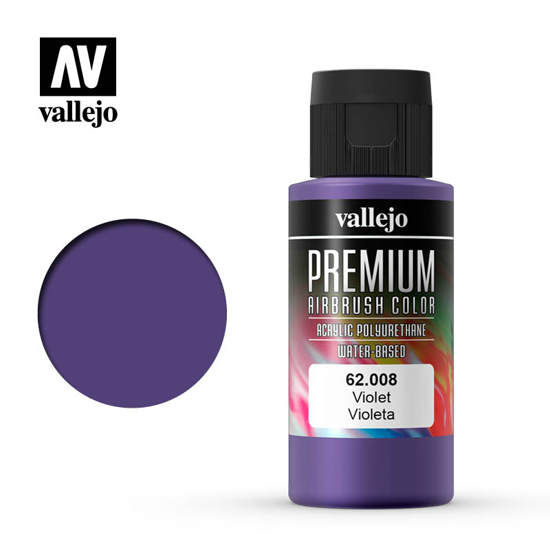 Краска 62008 Premium Airbrush Violet 60 ml.