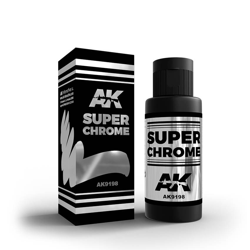 Краска AK9198 - Super Chrome