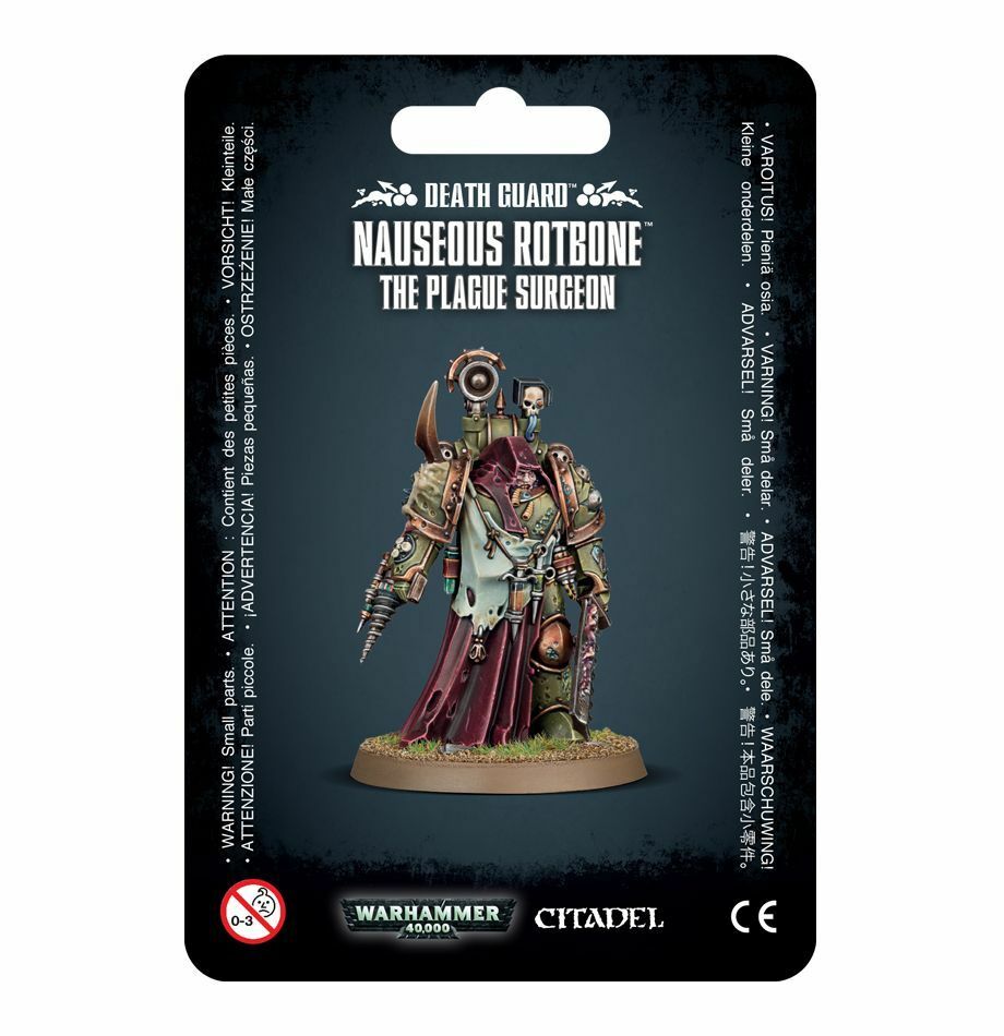 Warhammer 40,000: Death Guard Nauseous Rotbone 