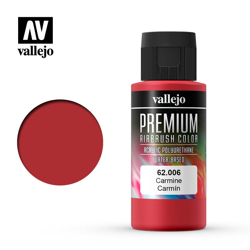 Краска 62006 Premium Airbrush Carmine 60 ml.