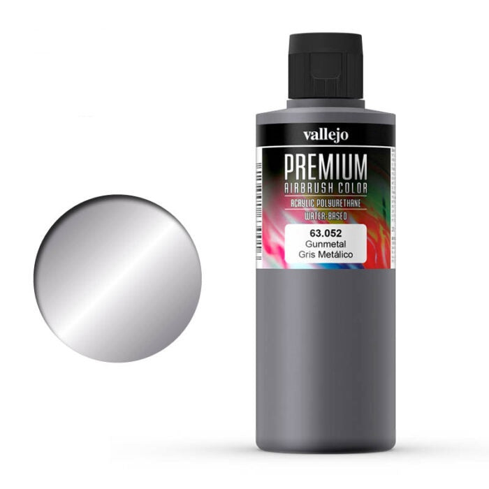 Краска 63052 Premium Airbrush Gunmetal 200 ml.