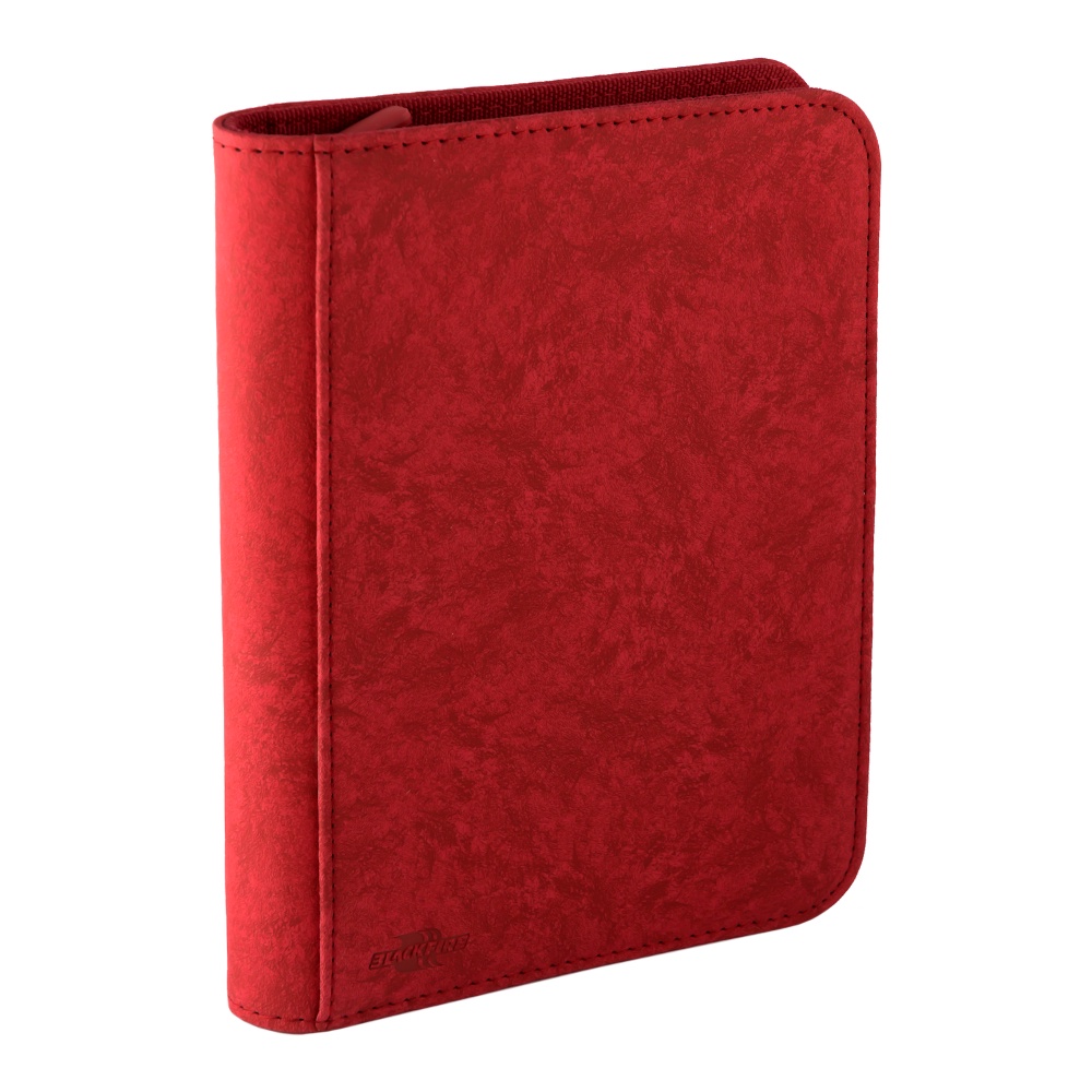 Blackfire 4-Pocket Premium Zip-Album - Red