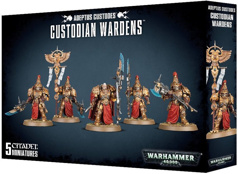Warhammer 40,000: Adeptus Custodes Custodian Wardens