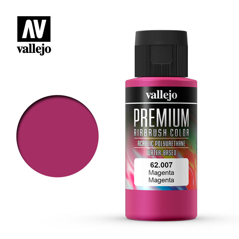 Краска 62007 Premium Airbrush Magenta 60 ml.