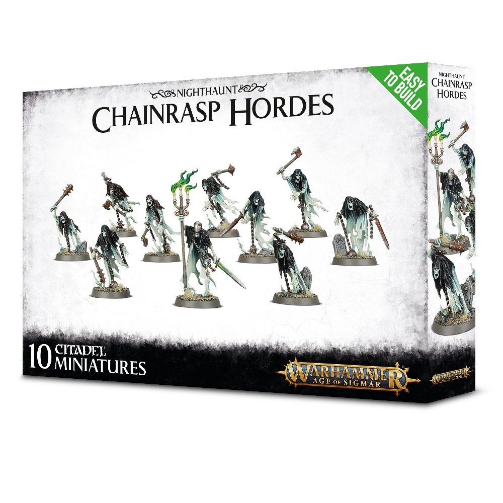 Age of Sigmar: Easy to Build Nighthaunt Chainrasp Hordes