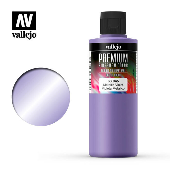 Краска 63045 Premium Airbrush Metallic Violet 200 ml.
