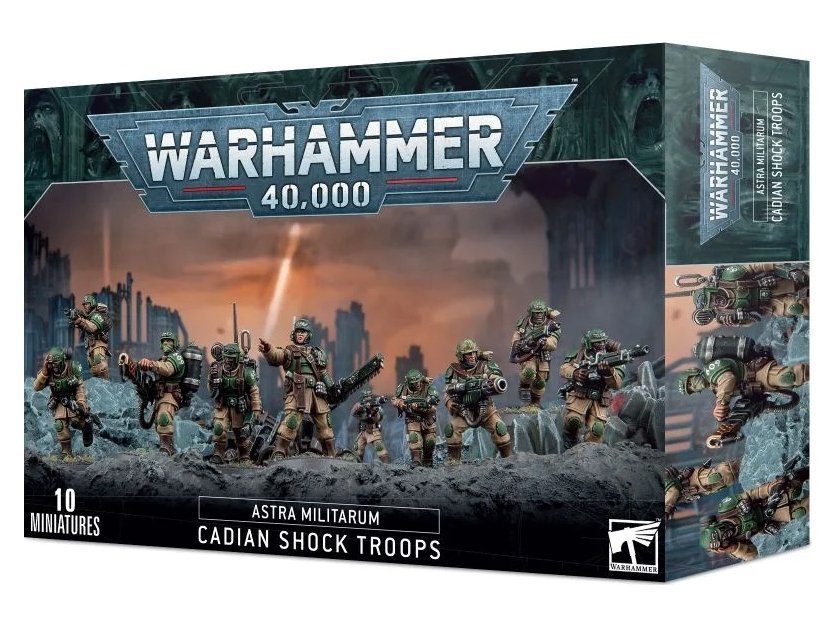 Warhammer 40,000: Astra Militarum Cadian Shock Troops