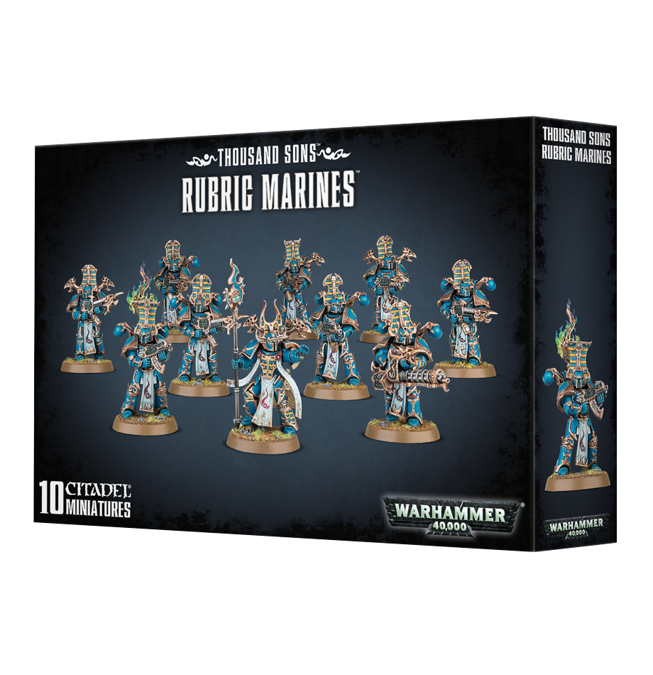 Warhammer 40,000: Thousand Sons Rubric Marines