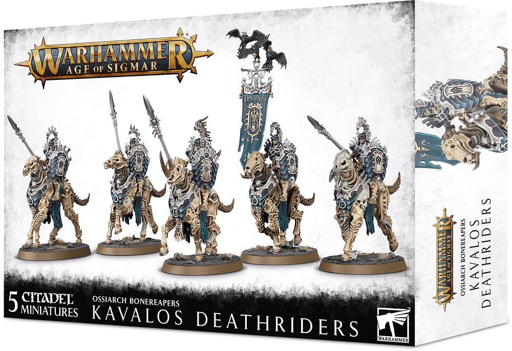 Age of Sigmar: Ossiarch Bonereapers Kavalos Deathriders