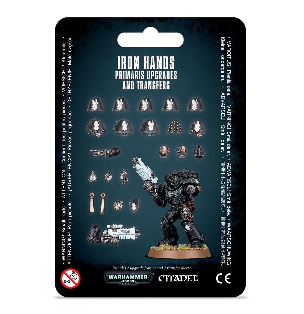 Warhammer 40,000: Iron Hands Primaris Upgrades & Transfers