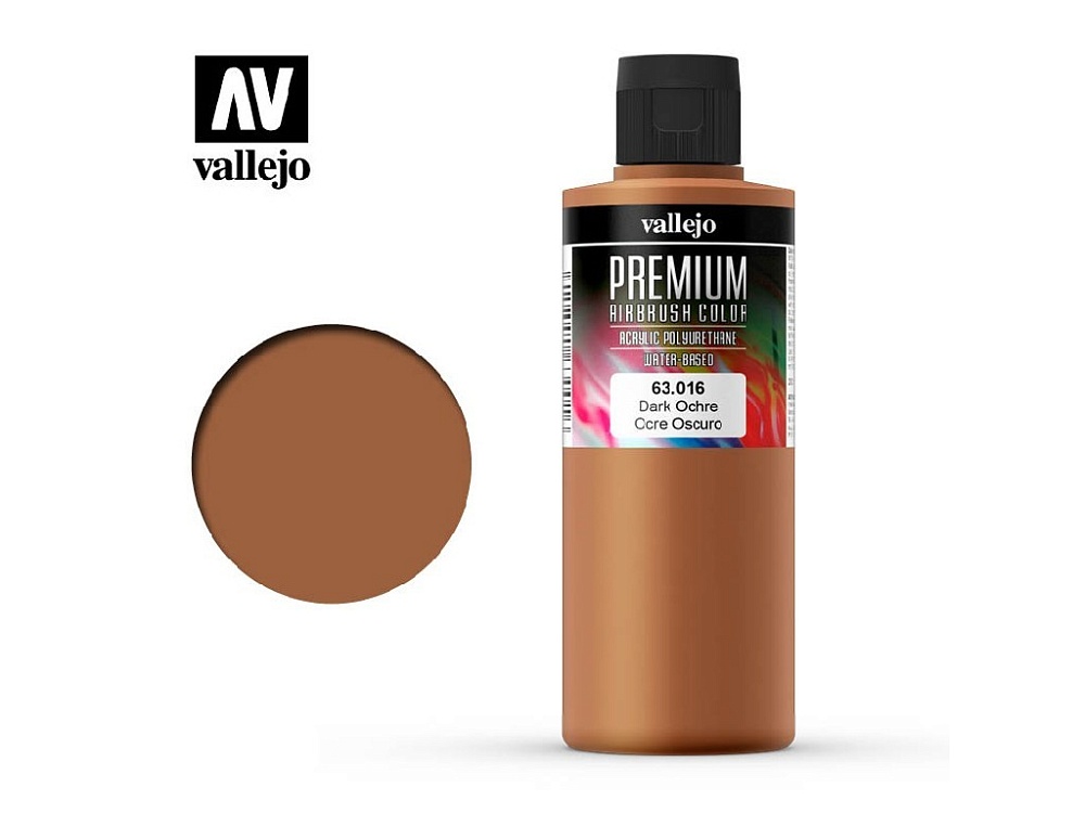 Краска 63016 Premium Airbrush Dark Ochre 200 ml.