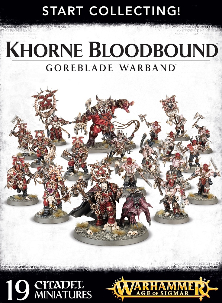 Age of Sigmar: Start Collecting! Khorne Bloodbound Goreblade Warband