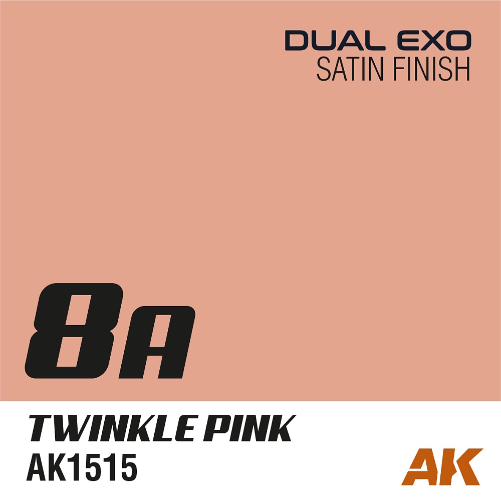 Краска AK1515 - Dual Exo 8A - Twinkle Pink 60ML.